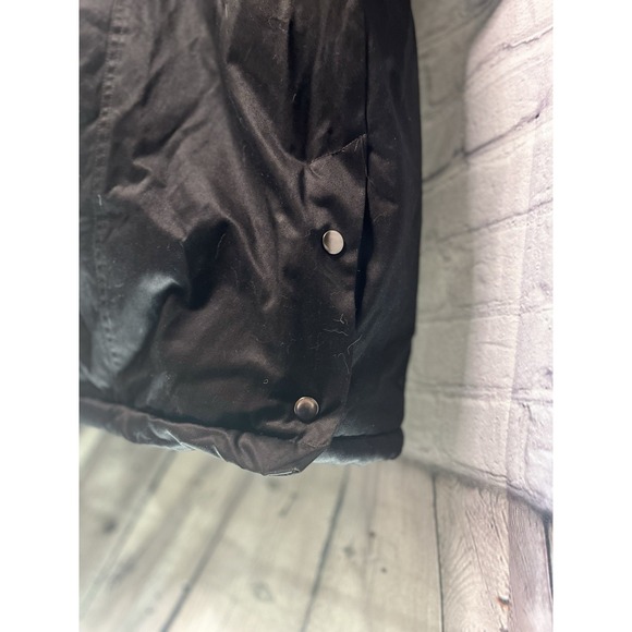 Torrid Women's Black Hooded Parka Longline Warm Soft Size 0/L/12 NEW w/tags - Picture 7 of 14